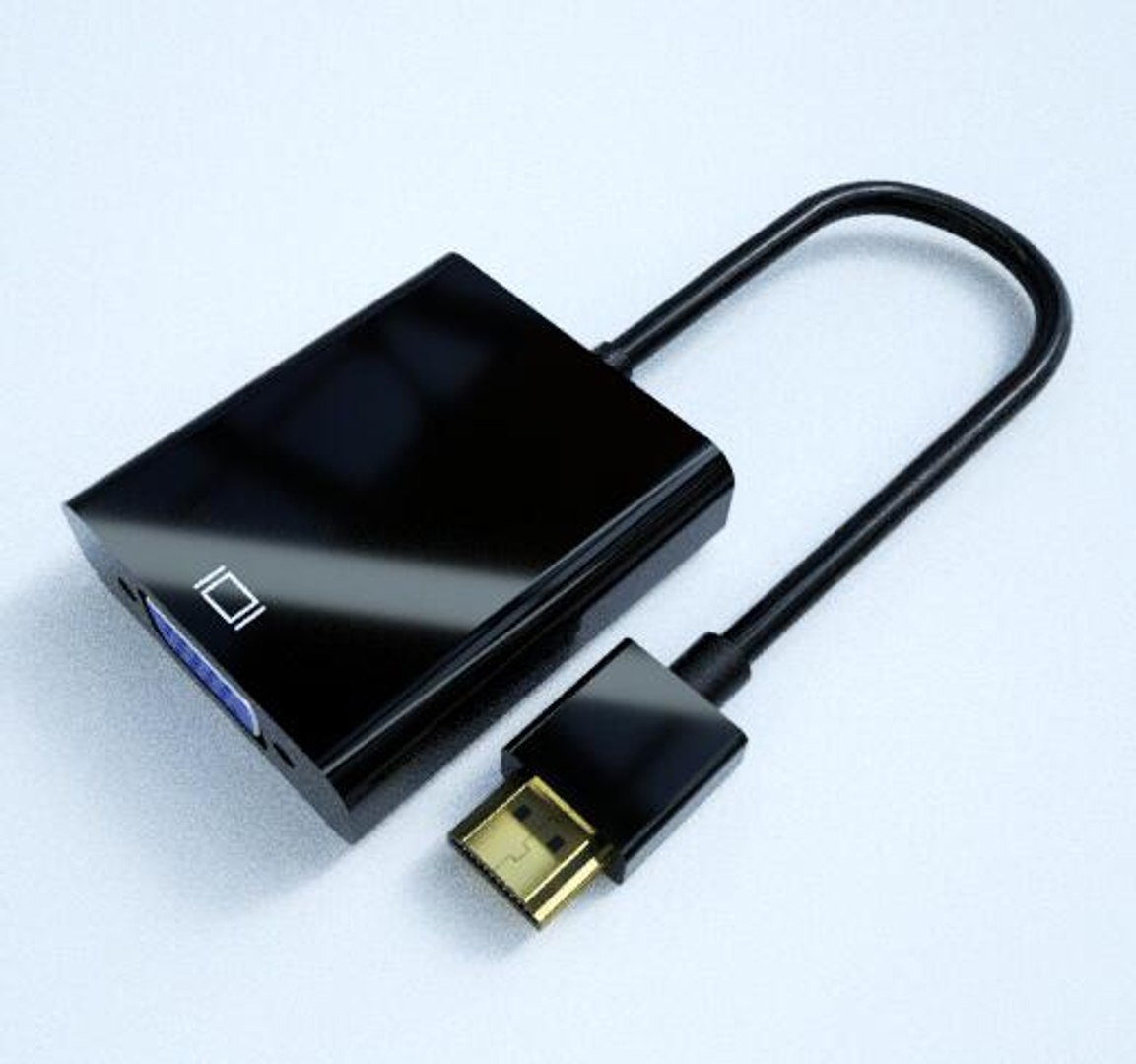 Hdmi Vga Model - TurboSquid 1520819