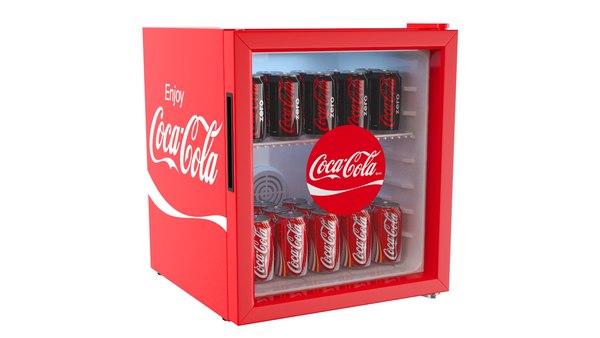 Coca Cola Mini Kühlschrank voll 3D-Modell - TurboSquid 1613161