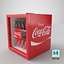 real mini fridge 3D model