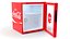 real mini fridge 3D model