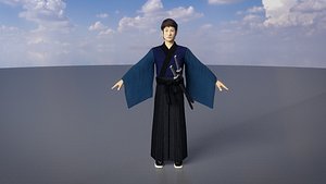 3D JapaneseSamurai02