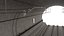 Railway Tunnel Section Straight