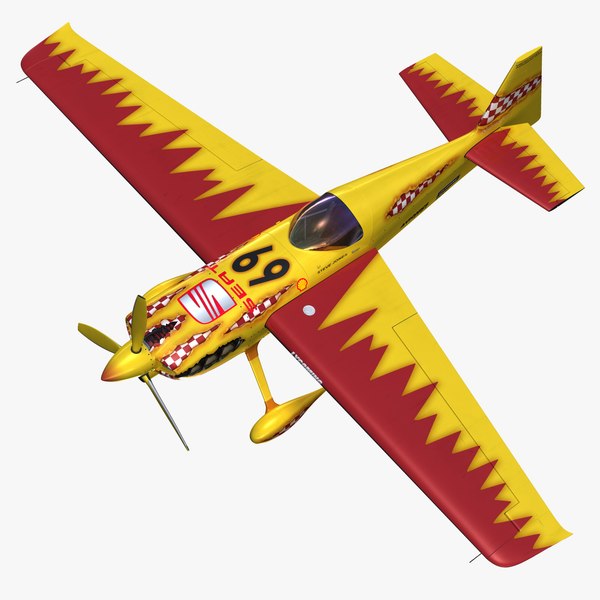 zivko edge 540 aerobatic 3d model