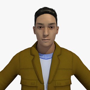 3D model realistically 25 year old
