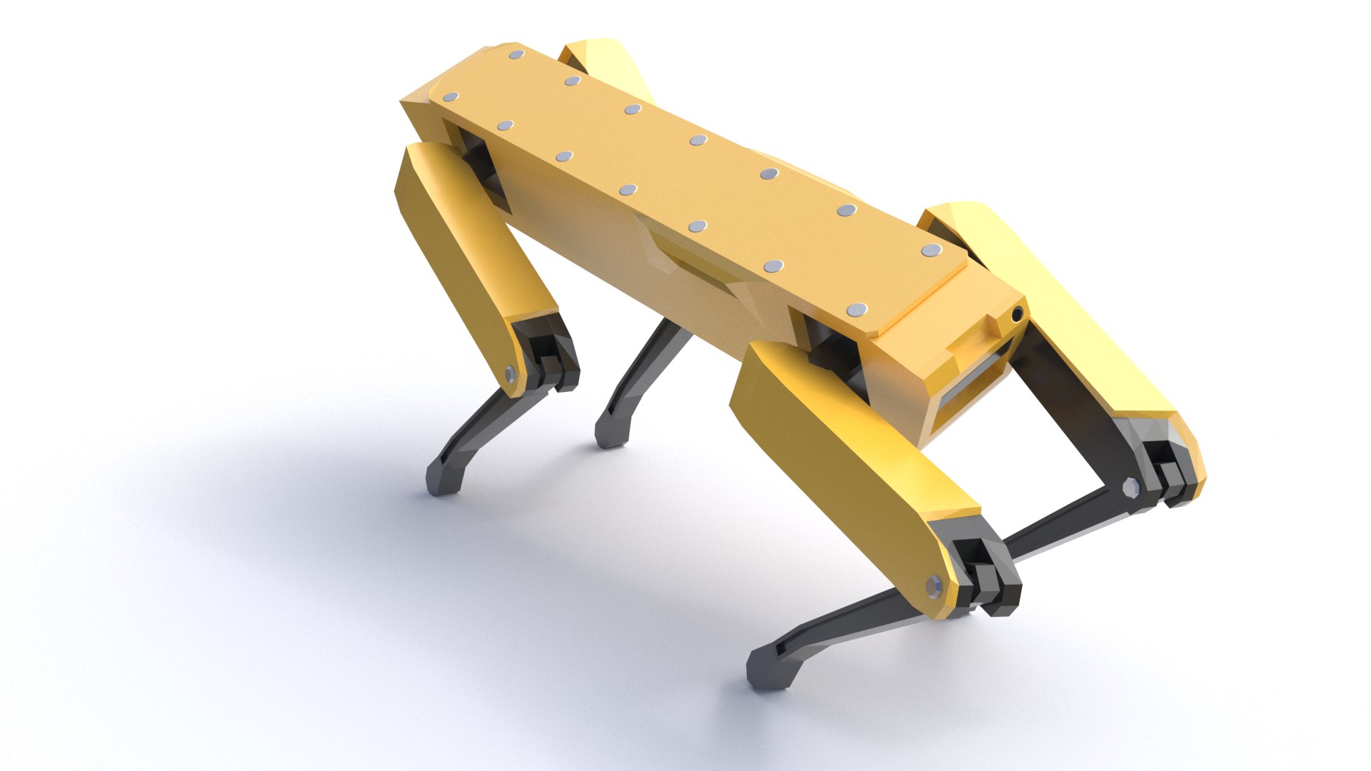 3D Robot Dog Low Poly Rigged https://p.turbosquid.com/ts-thumb/wK/4ZX9xB/OO/presentation6/png/1674491738/1920x1080/fit_q87/24622cf7f62bed2f46634e32d547dfca6f6c5611/presentation6.jpg