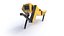 Robot cane low poly truccato