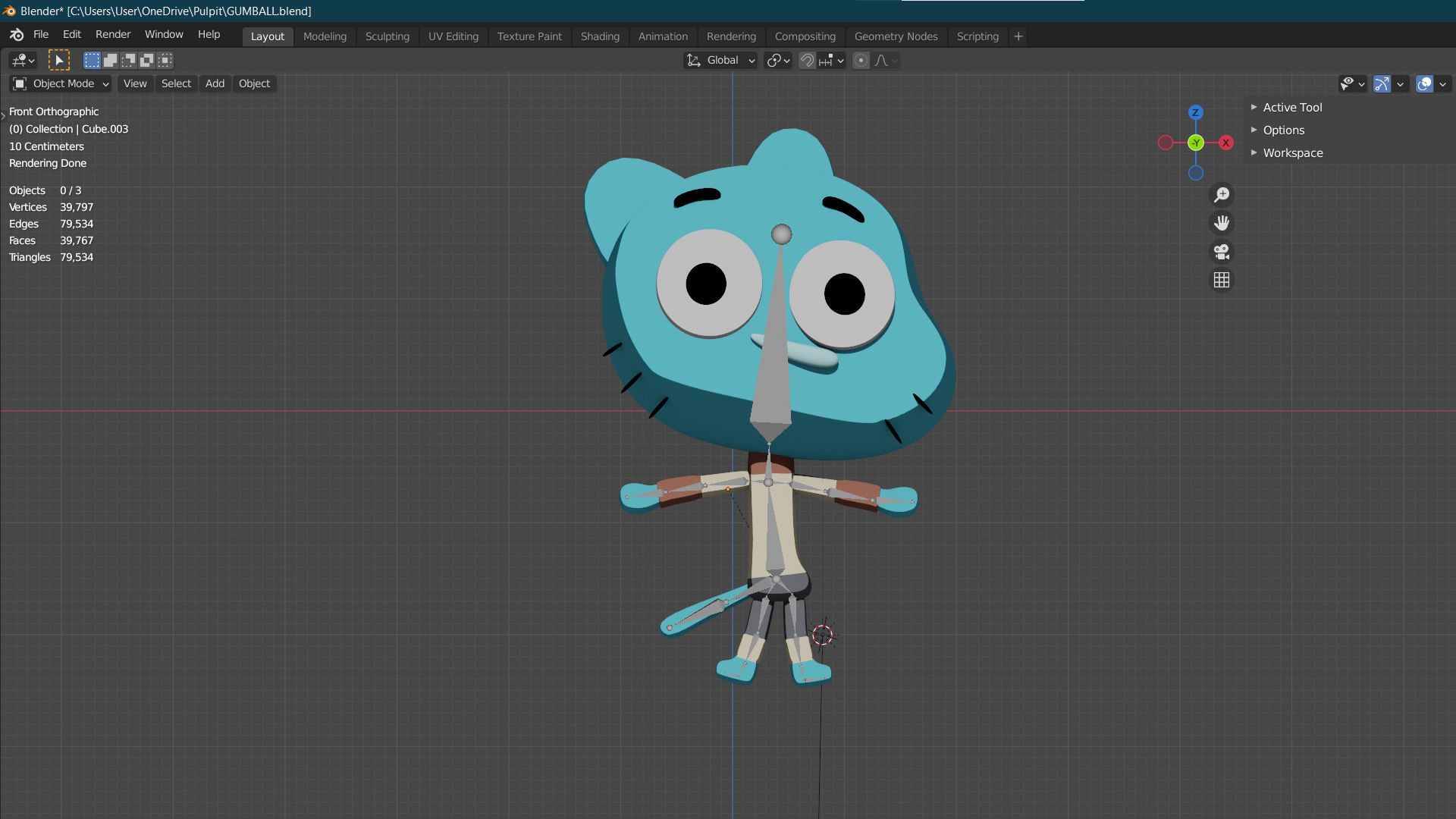 The Amazing World of Gumball Van - 3D model by RedC130 (@RedC130) [7dd9a27]