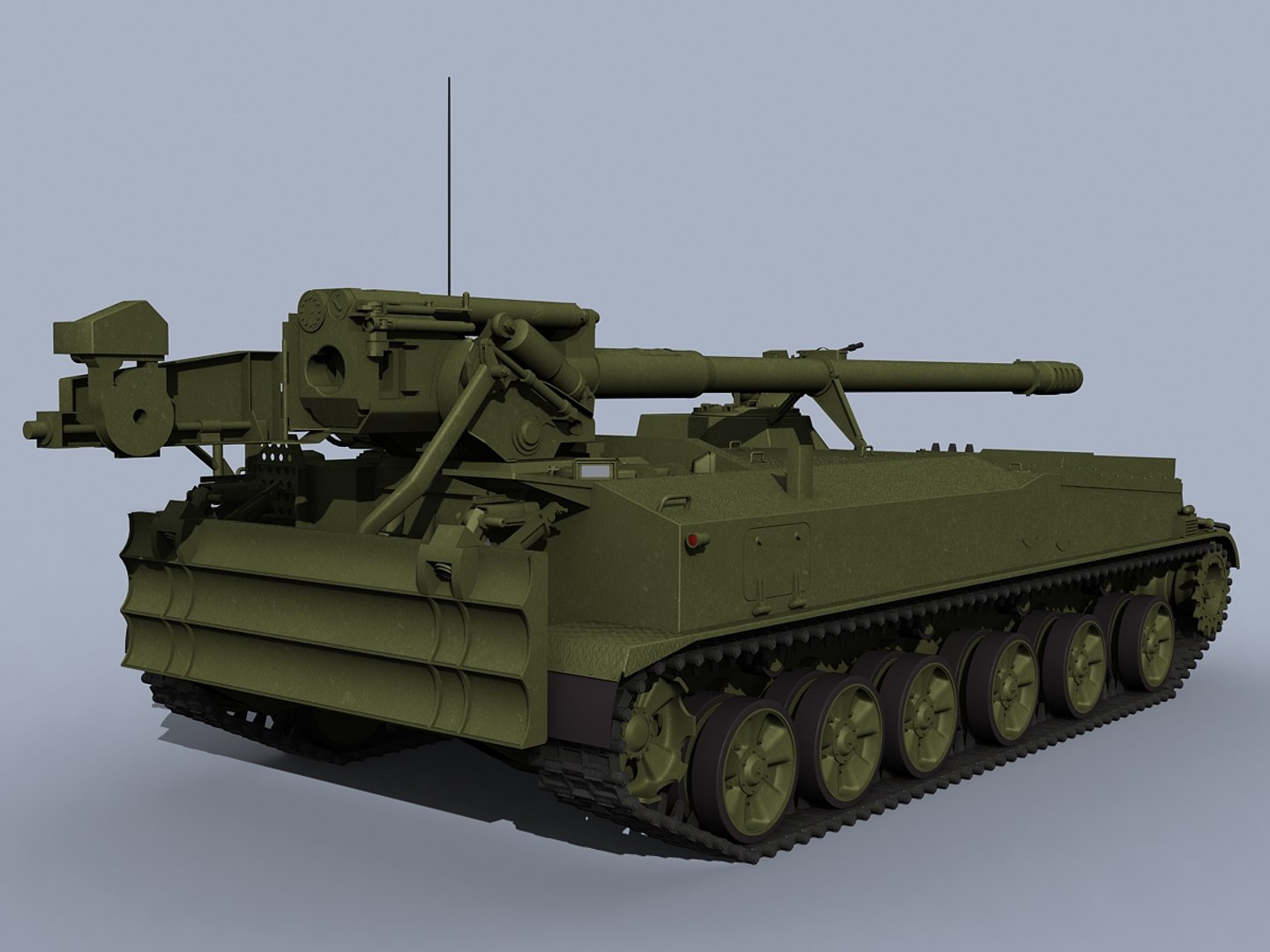 3d Model 2s5 Giatsint-s Artillery