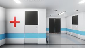 3D model Hospital room
