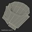Rodzajowy model 3D Crumpled Empty French Fry Box
