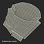 Rodzajowy model 3D Crumpled Empty French Fry Box