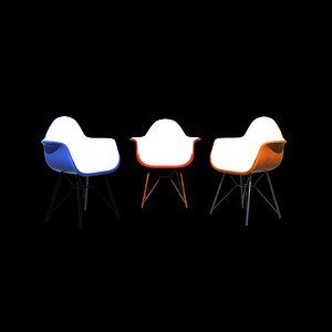 Eames DAR Stol 02 3D model 3D model