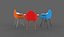 Eames DAR Stol 02 3D model