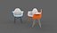 Eames DAR Stol 02 3D model