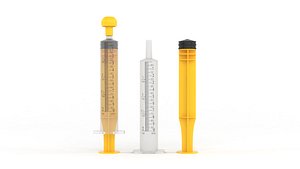 Plastic Syringe 3D model
