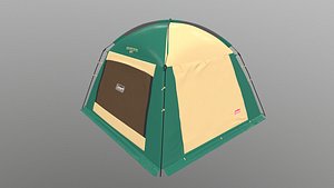 Coleman Camping Tent 3D model
