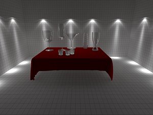 3d model of polly glasses
