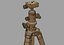professional tripod generic 3D model
