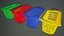 Shopping Basket 4 Colors PBR