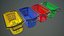 Shopping Basket 4 Colors PBR