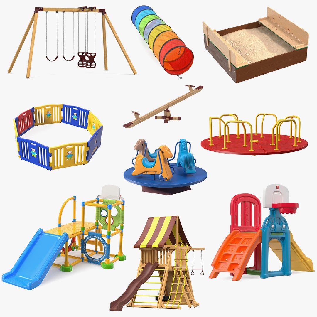 Playground Collection 8 3D model preview