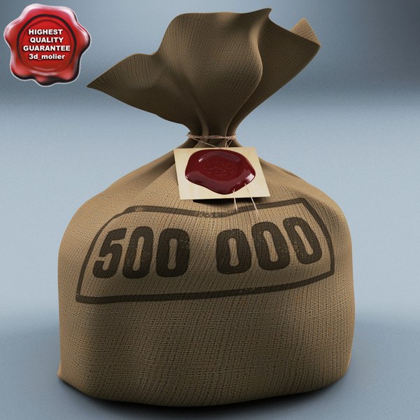 money bag c4d