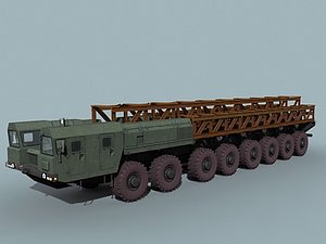 mzkt-79221 chassis 3d model