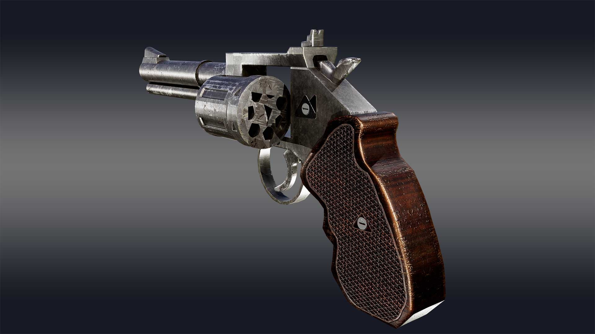 3D Model Webley Revolver 3D Model TurboSquid 2116285