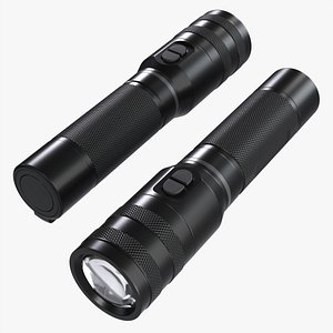 3D Rechargeable LED flashlight 01