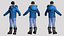 Winter Snow Outfit - Game Ready Realistic Clothing Set