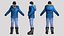 Winter Snow Outfit - Game Ready Realistic Clothing Set
