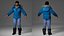 Winter Snow Outfit - Game Ready Realistic Clothing Set