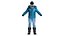 Winter Snow Outfit - Game Ready Realistic Clothing Set