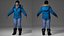 Winter Snow Outfit - Game Ready Realistic Clothing Set