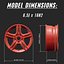 Mak Veloce Ice Black wheel
