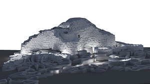 3D nuraghe sardinia