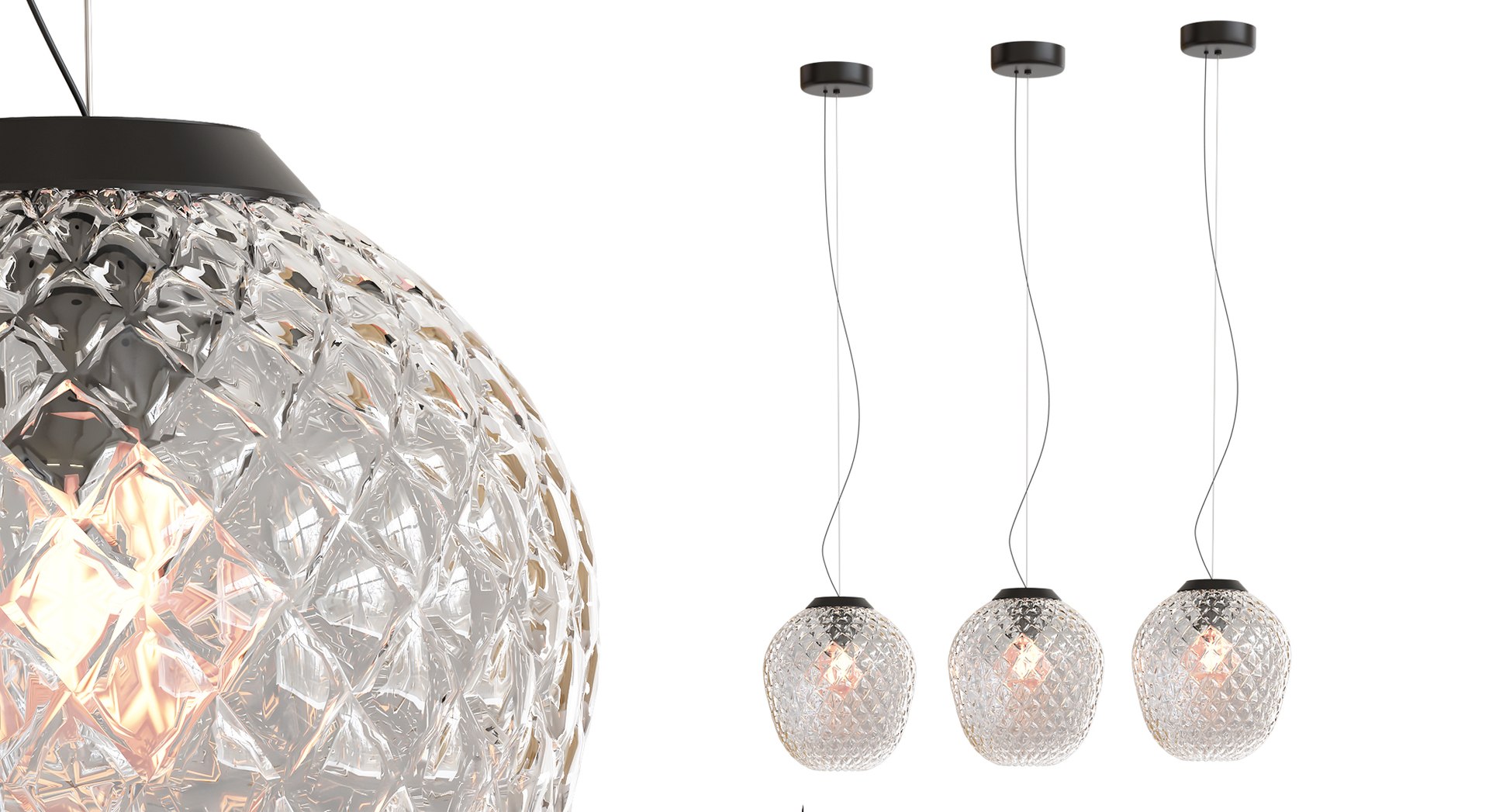 3D model TRADITION BLOWN Sw3 Hanging lamp - TurboSquid 2065297