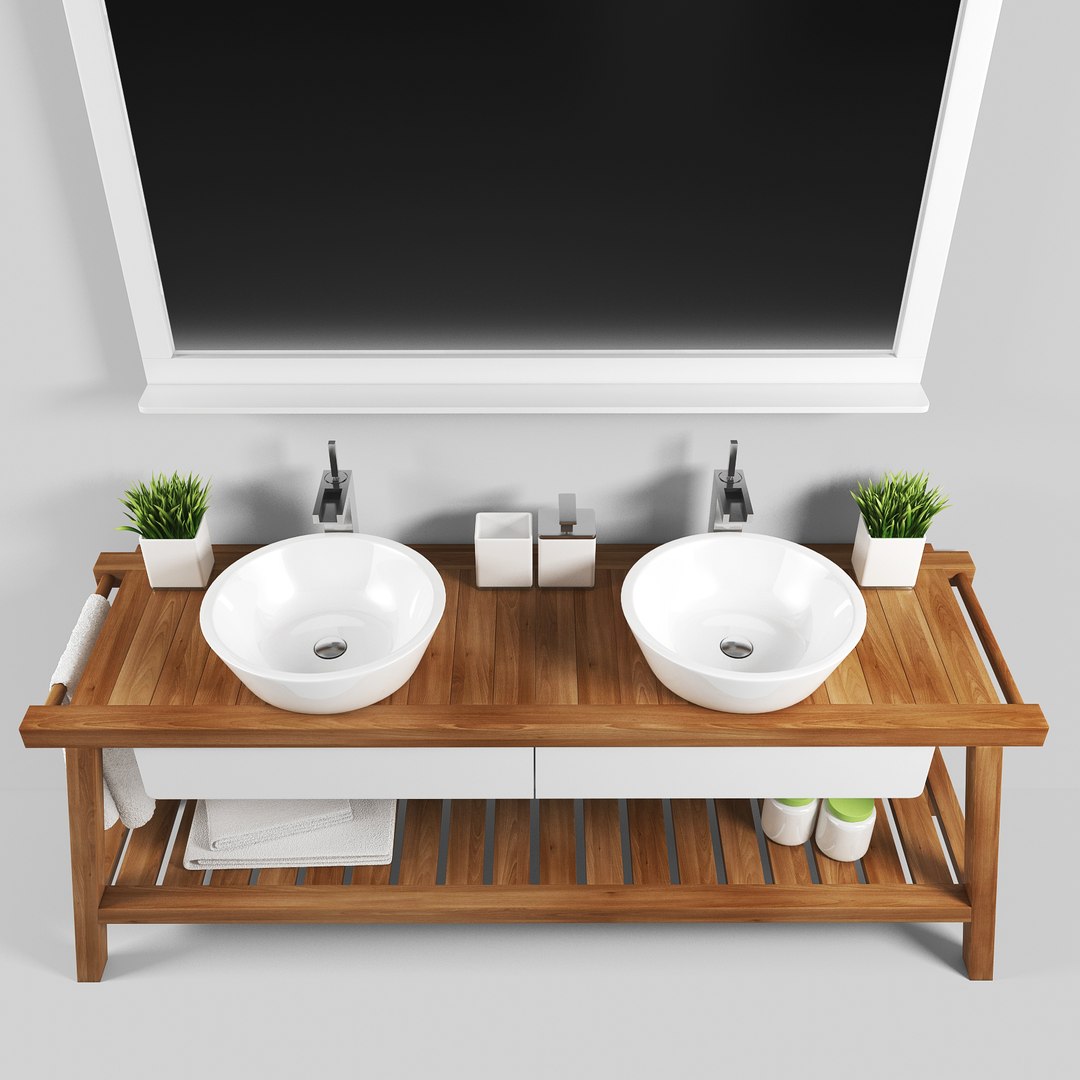 Prim vanity unit 3D model - TurboSquid 1261091