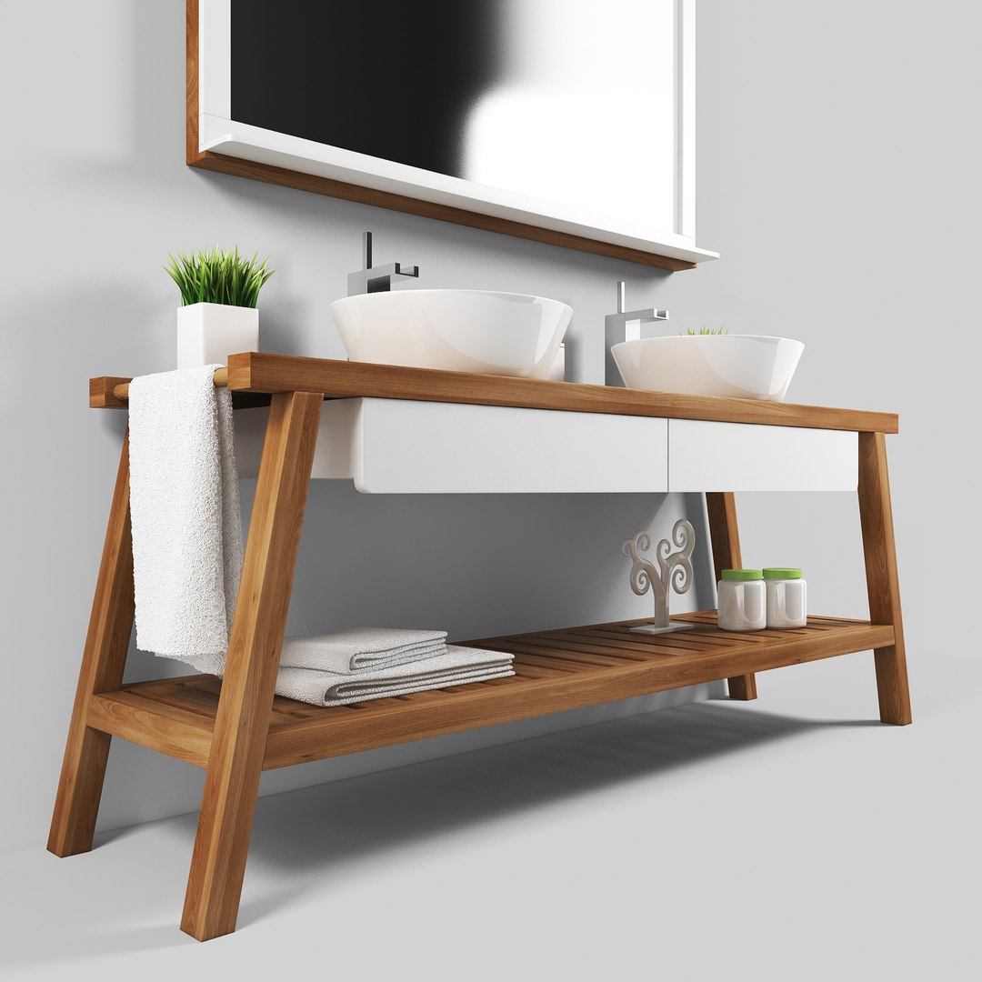 Prim vanity unit 3D model - TurboSquid 1261091