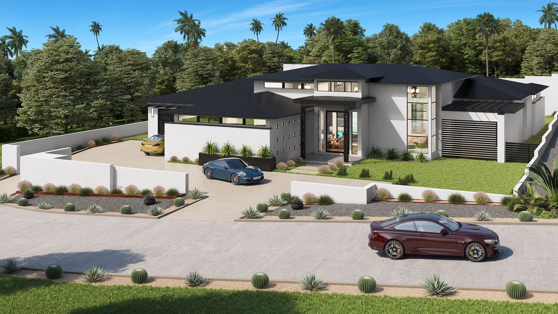 3D Model Private Vila 1 - TurboSquid 2231752