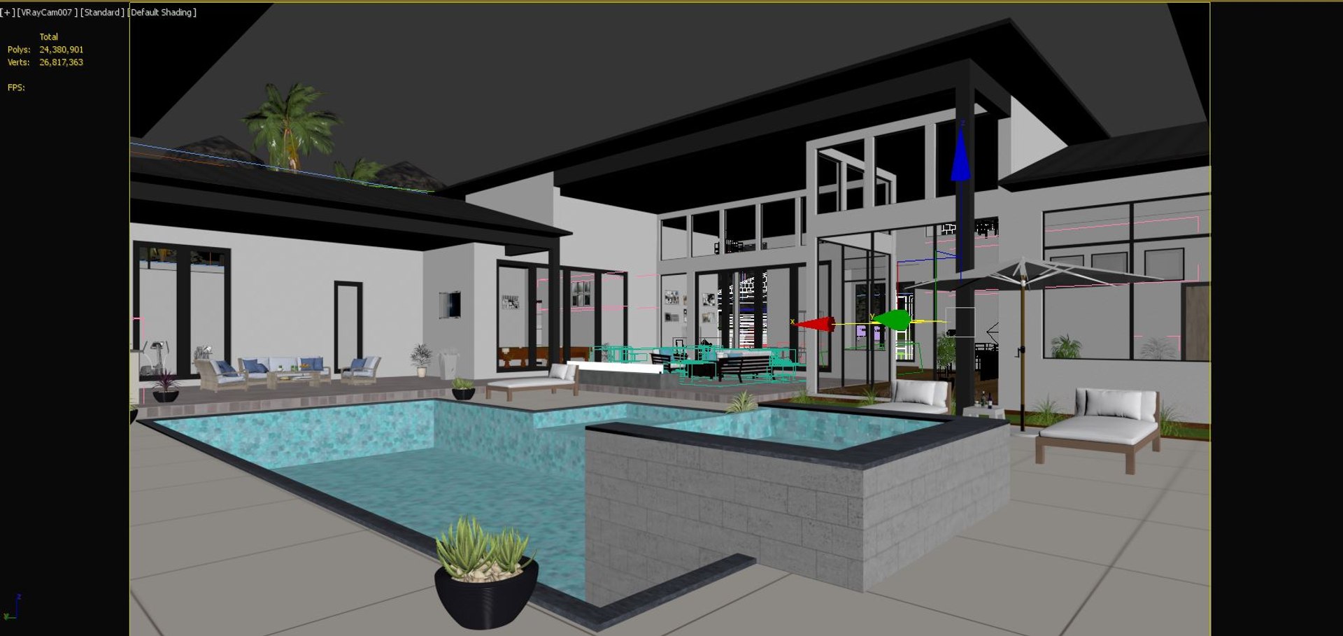 3D Model Private Vila 1 - TurboSquid 2231752