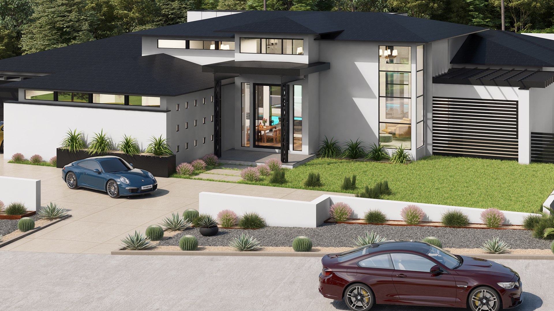 3D Model Private Vila 1 - TurboSquid 2231752