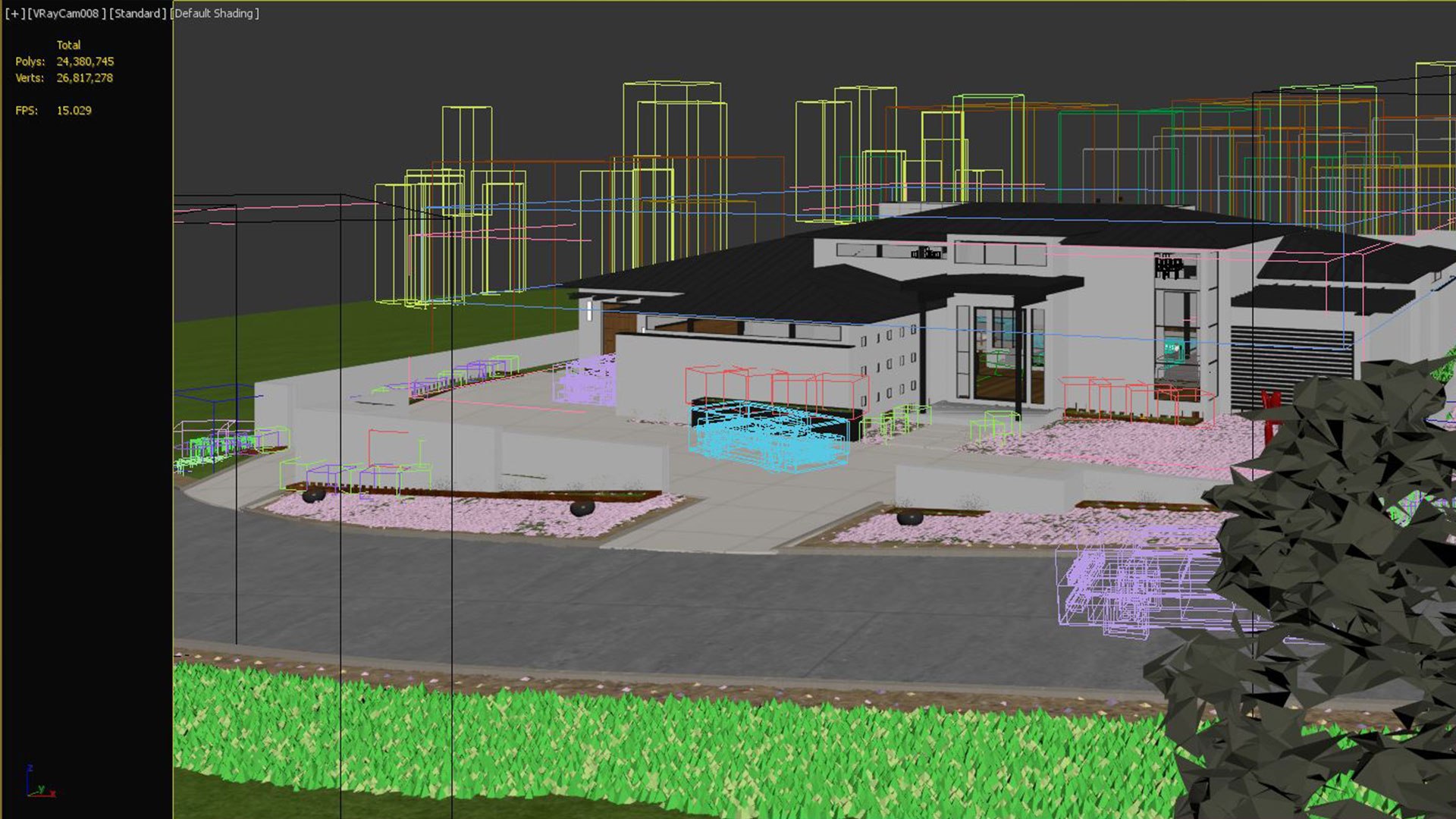 3D Model Private Vila 1 - TurboSquid 2231752