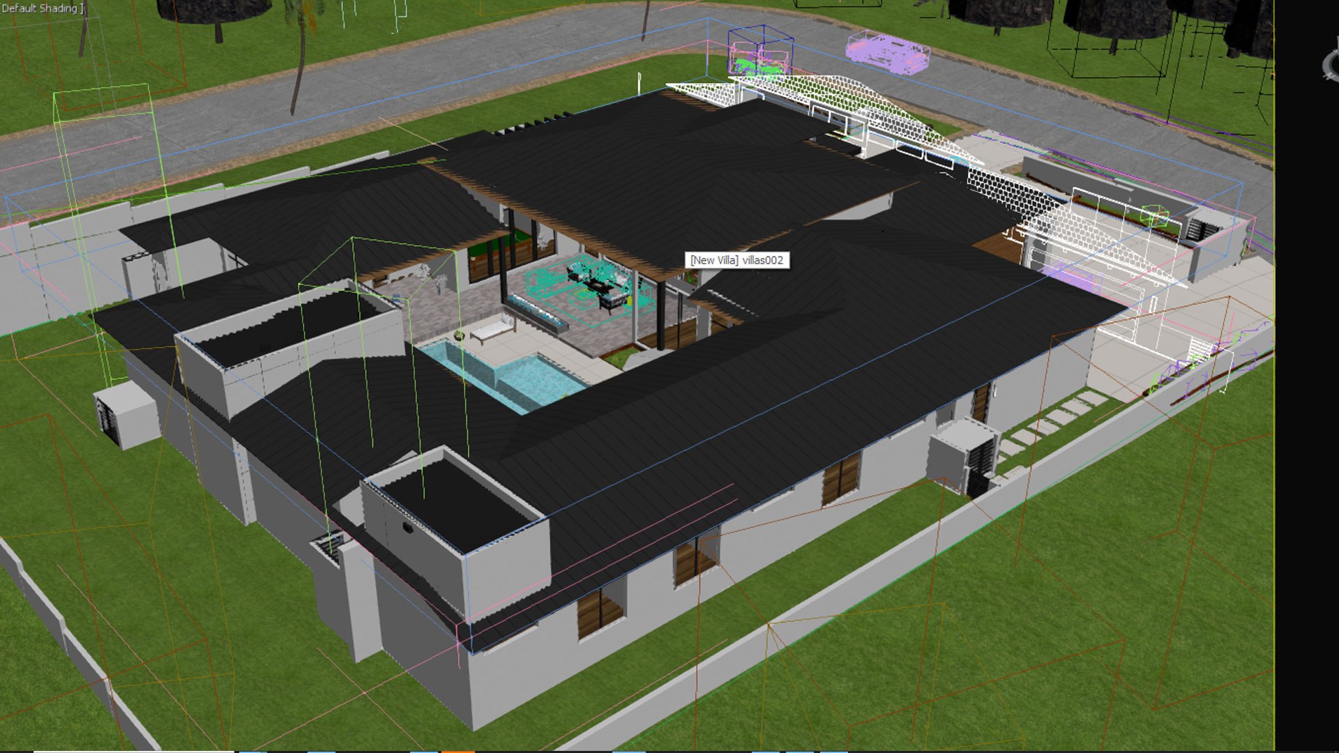 3D Model Private Vila 1 - TurboSquid 2231752