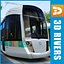 Pariser Straßenbahn mit 3Drivers