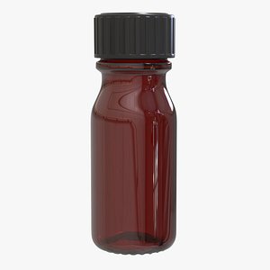 3D Flask Fiole