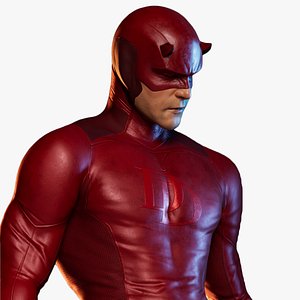 3D model Daredevil - Rigged 3D model
