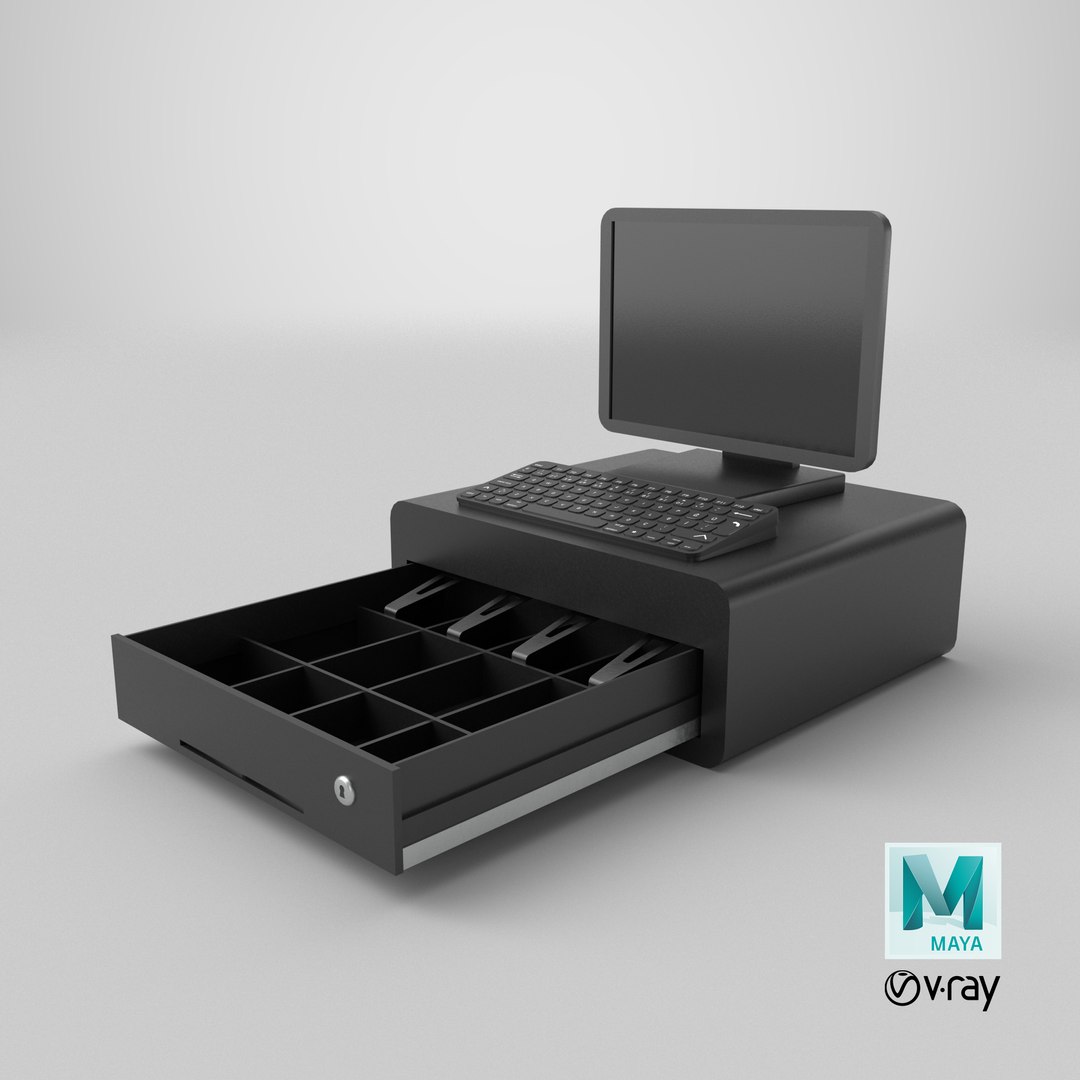 3D Cash Register model https://p.turbosquid.com/ts-thumb/wL/MmAYpV/Pc/stemcell_maya_vray_render/png/1770134993/1920x1080/fit_q87/ee6272dfa865f629a0c4084330bb9eb0b193b575/stemcell_maya_vray_render.jpg