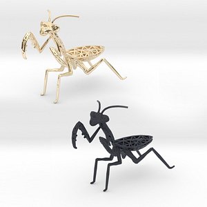 insects praying mantis model