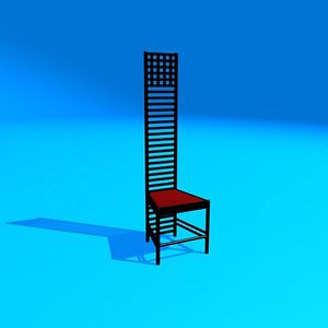 mackingtosh chair 2 3ds